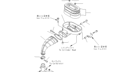 Клипса HD91410ZA0000 Komatsu