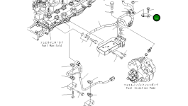 Кронштейн 6754-71-5450 Komatsu