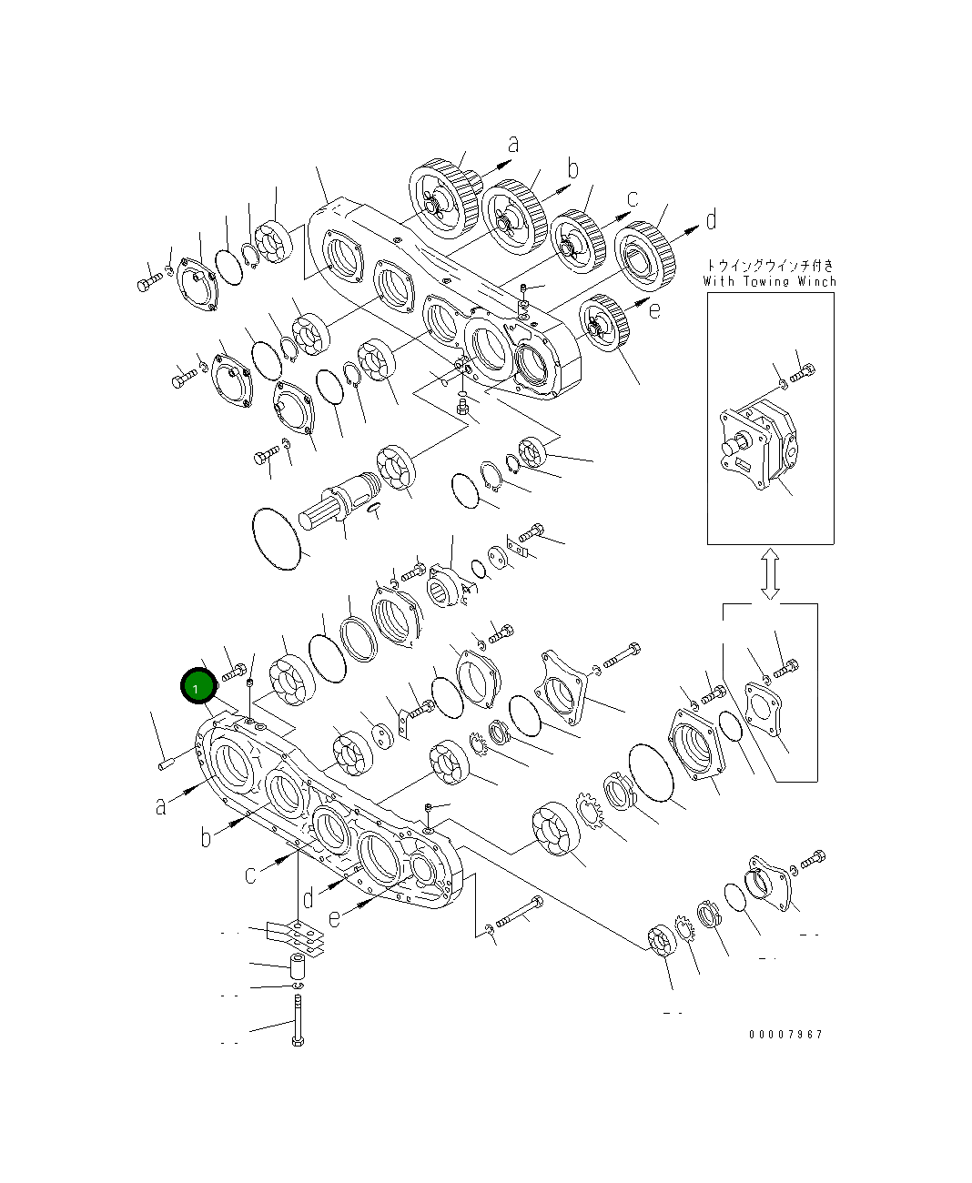 Корпус 176-38-41112 Komatsu