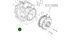 Корпус 14X-22-15112 Komatsu