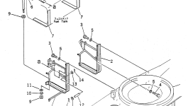 Кронштейн 23S-54-13111 Komatsu