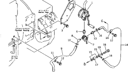 Кронштейн 6212-55-7210 Komatsu