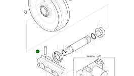 Палец 2123-6070 Komatsu