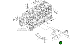 Кронштейн 6261-21-7360 Komatsu