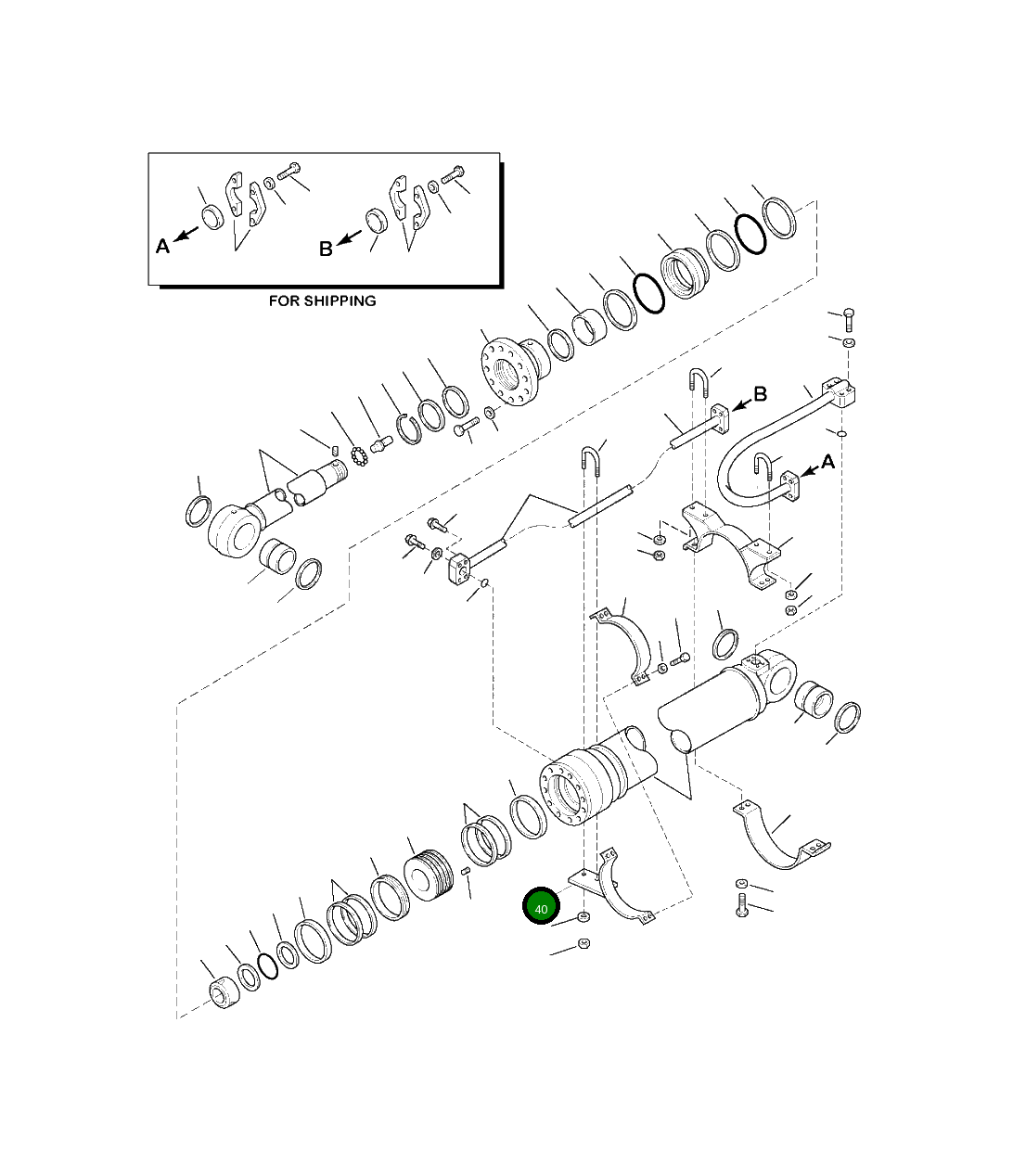 Кронштейн 707-88-50060 Komatsu