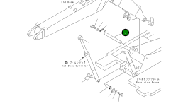 Палец 20E-70-K1871 Komatsu
