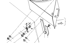 Кронштейн 2923702M1 Komatsu
