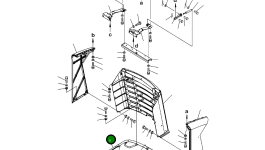 Кронштейн 424-54-41311 Komatsu
