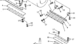 Кронштейн 268-10-38350 Komatsu