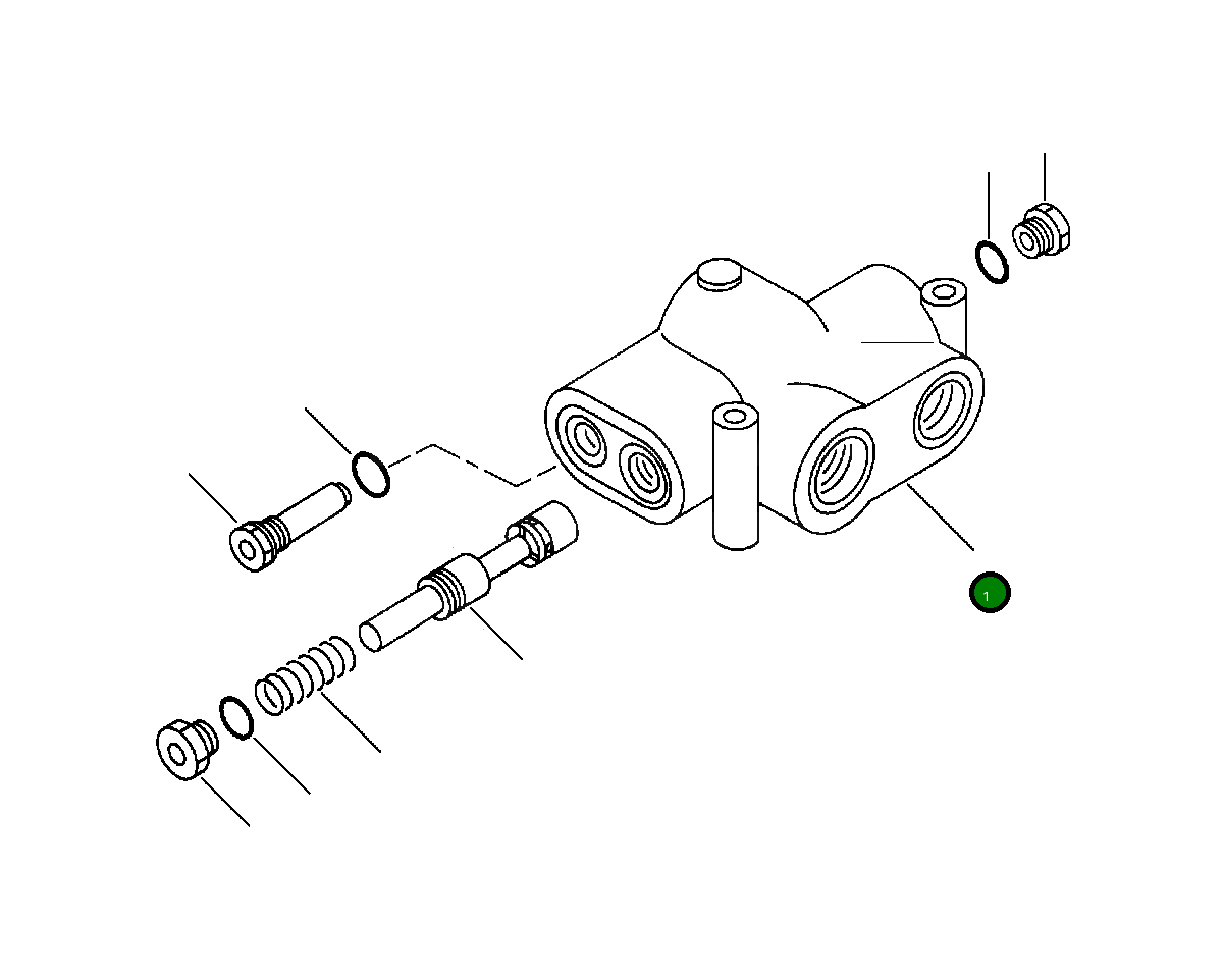 Корпус 419-64-15410 Komatsu