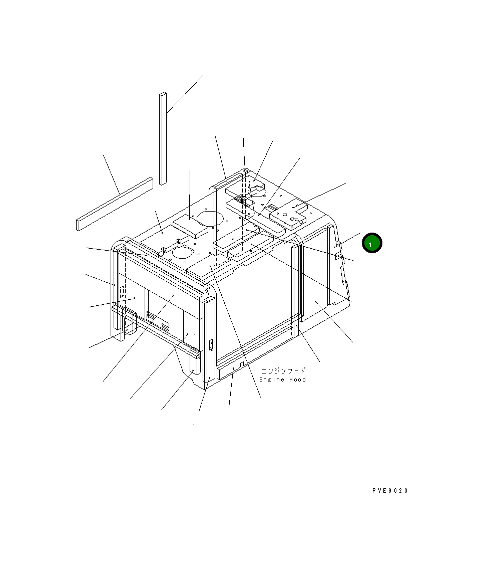 Лист 417-Z97-2740 Komatsu