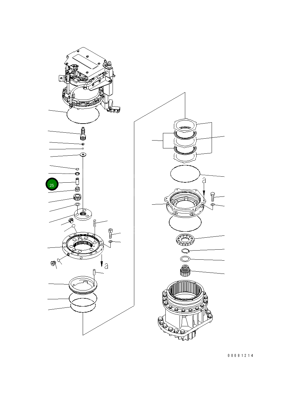 Палец 205-26-41190 Komatsu