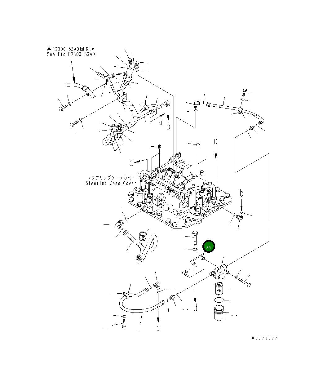Кронштейн 134-49-67110 Komatsu