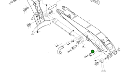 Палец 2123-2436 Komatsu
