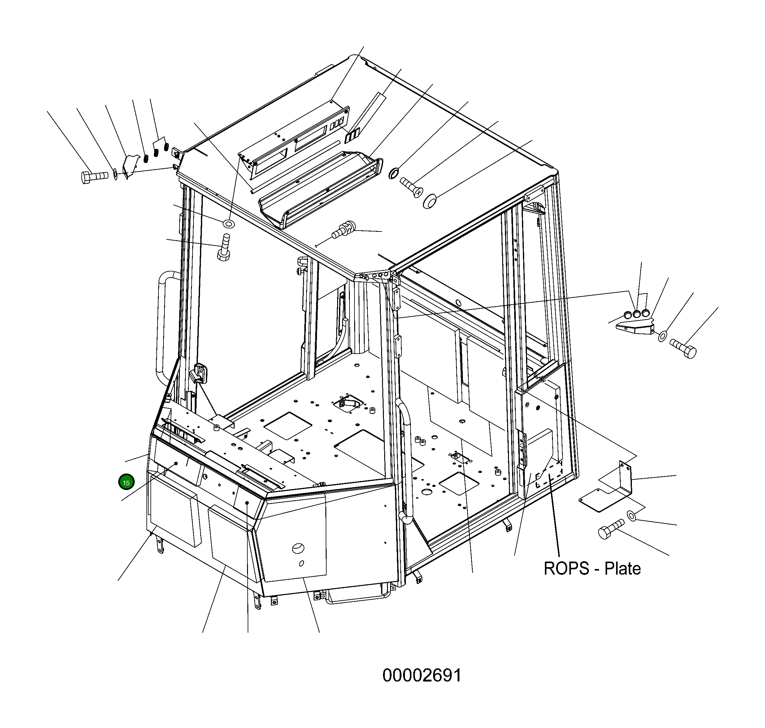 Лист 419-56-H1G10 Komatsu