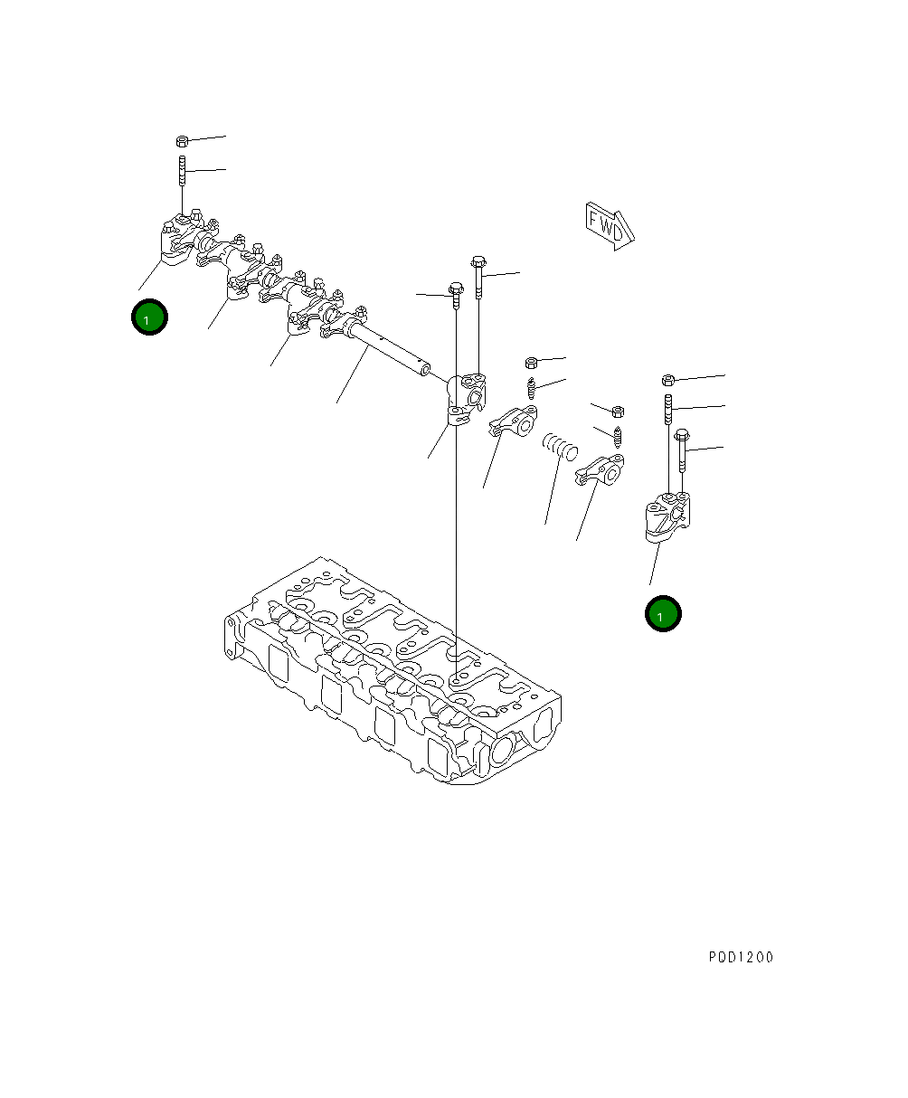Опора 453-947 Komatsu
