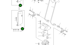 Кронштейн 8248-43-1311 Komatsu
