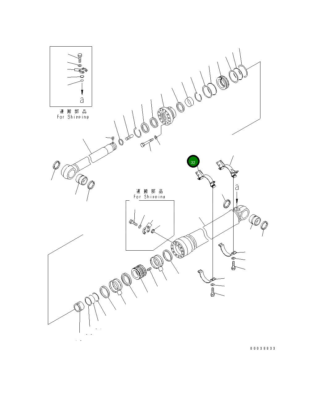 Кронштейн 707-88-28360 Komatsu