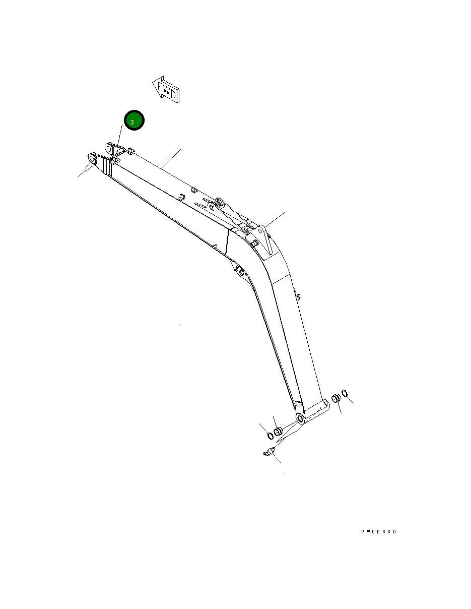 Кронштейн 201-70-71XE1KK Komatsu