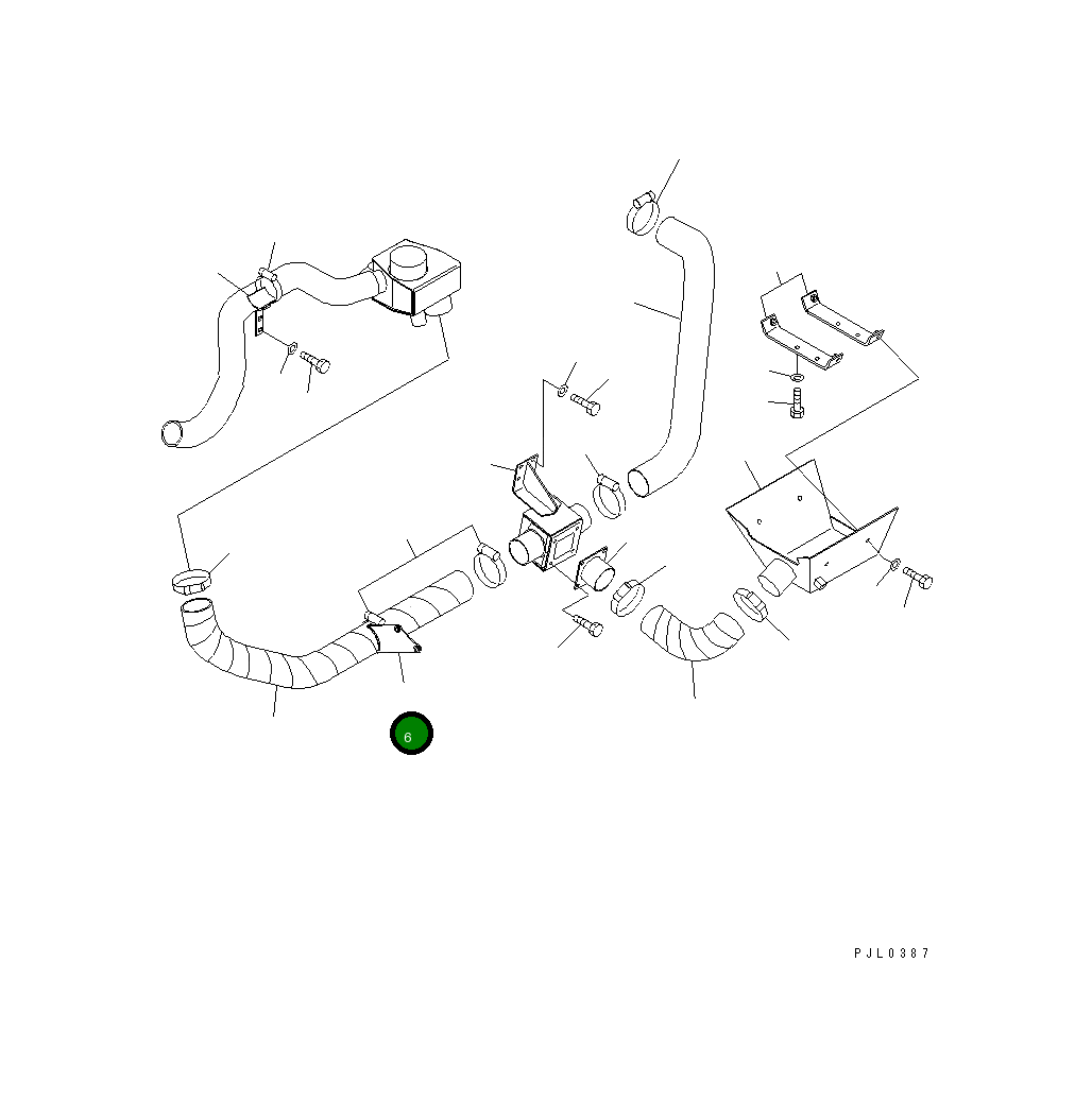 Кронштейн 196-01-26510 Komatsu