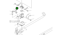 Кронштейн 567-07-73540 Komatsu