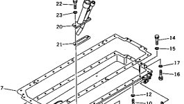 Кронштейн 6693-22-5412 Komatsu