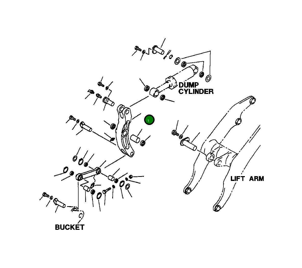Коромысло 425-70-11132 Komatsu