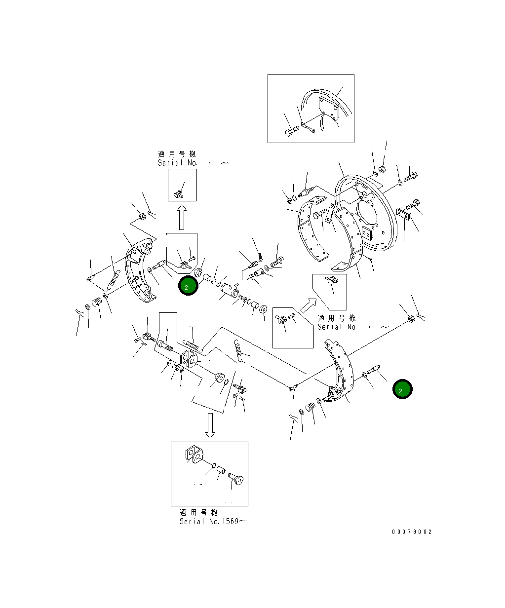Палец 233-32-11121 Komatsu