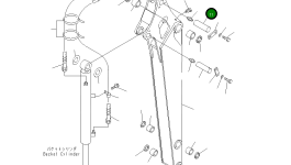 Палец 20P-70-81231 Komatsu