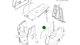 Лист 11Y-54-22170 Komatsu