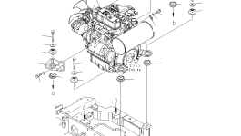Кронштейн 22L-01-21123 Komatsu