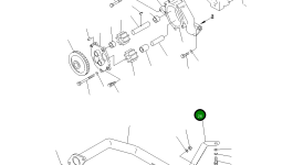 Кронштейн 6136-51-6221 Komatsu