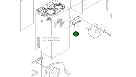 Кронштейн 22U-54-27781 Komatsu