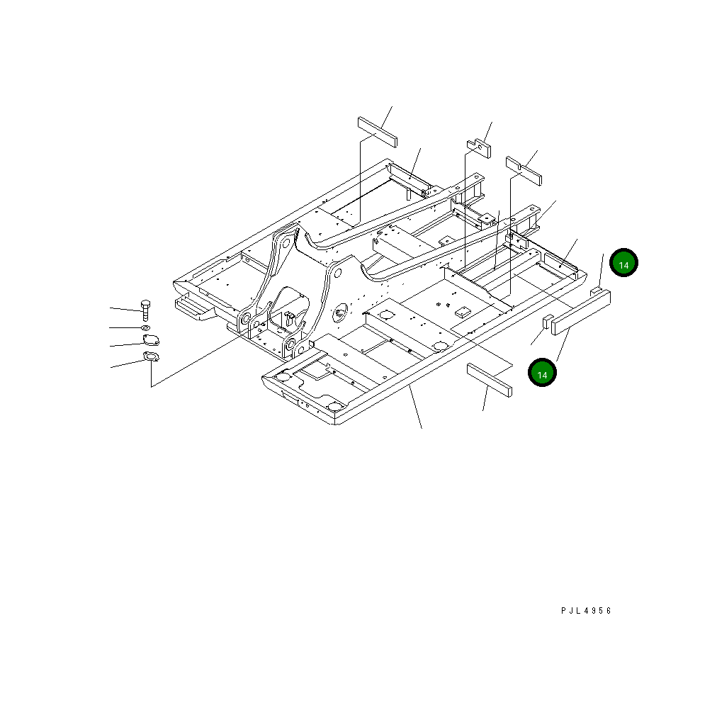 Лист 20Y-54-K5040 Komatsu