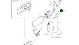 Кронштейн 56D-07-12782 Komatsu