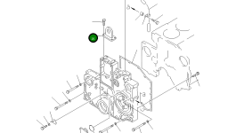 Кронштейн 6210-21-3751 Komatsu