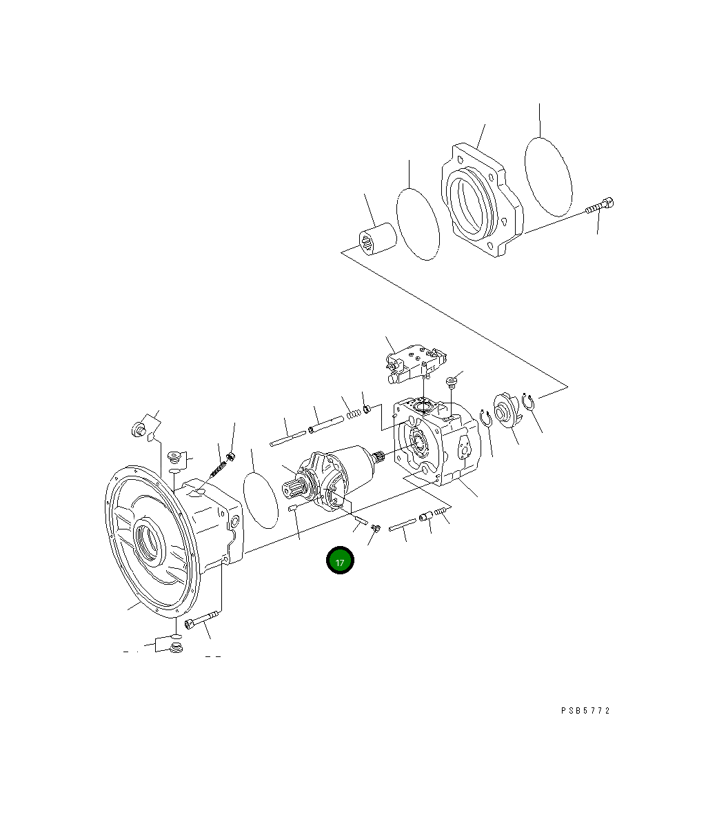 Палец 21P-60-K3120 Komatsu