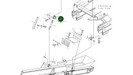 Кронштейн 8233-75-1141 Komatsu