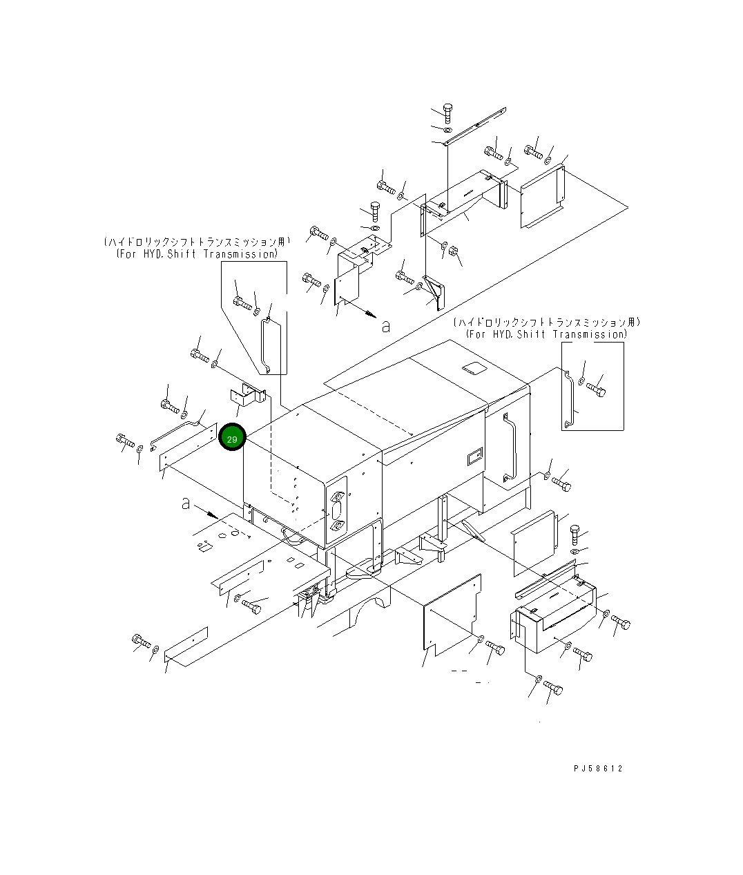 Кронштейн 234-54-65680 Komatsu