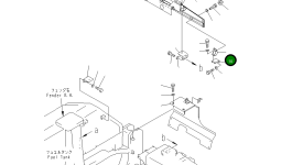 Кронштейн 19M-54-15760 Komatsu