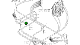 Клипса 23T-61-13190 Komatsu