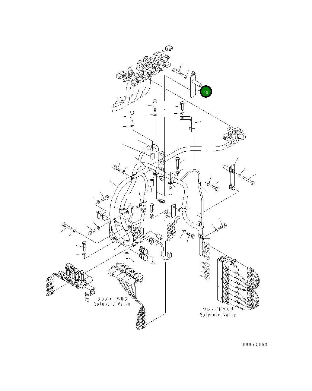 Кронштейн 8234-06-2240 Komatsu