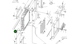 Крепление YM172423-13600 Komatsu