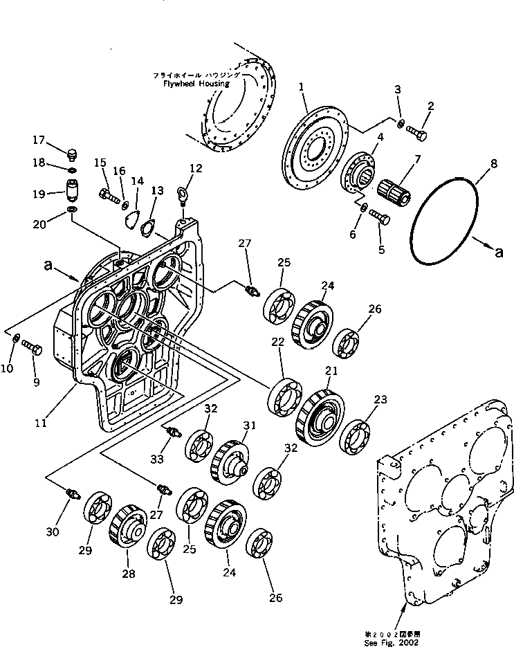 Шестерня 21N-38-11160 Komatsu
