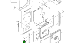 Опора 21W-03-21320 Komatsu
