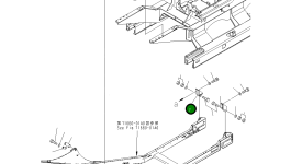 Кронштейн ковша 8298-75-1540 Komatsu