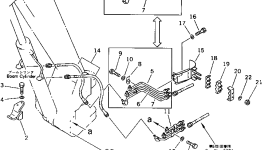 Кронштейн 20S-62-33210 Komatsu