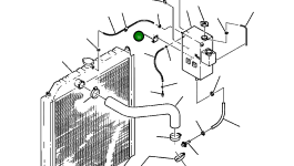 Кронштейн 208-03-58240 Komatsu