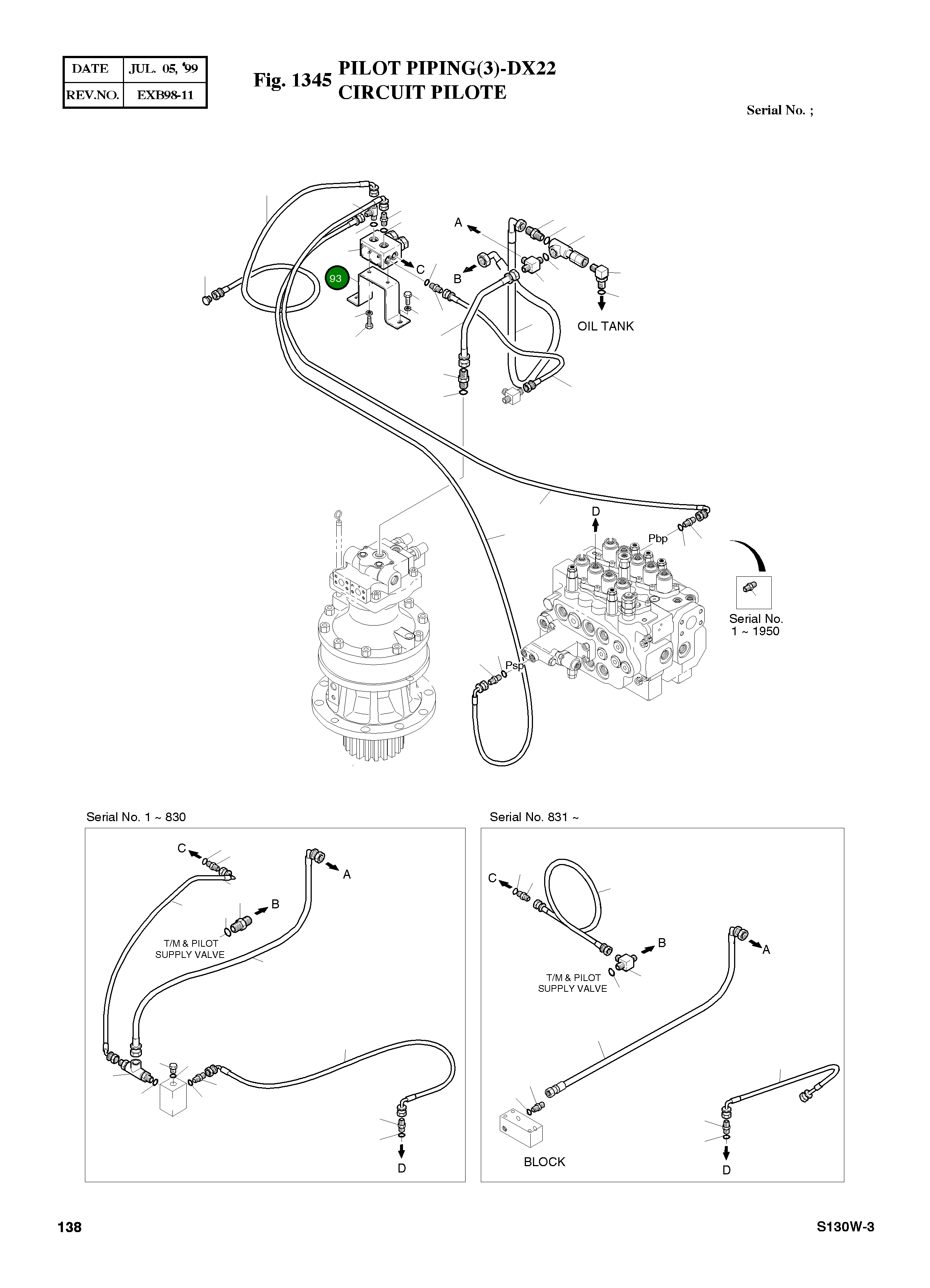 Кронштейн 2195-3642 Komatsu