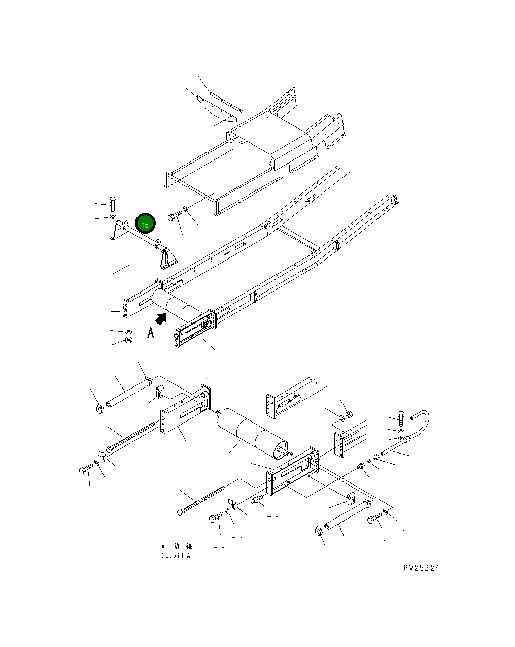 Кронштейн 8233-75-3430 Komatsu